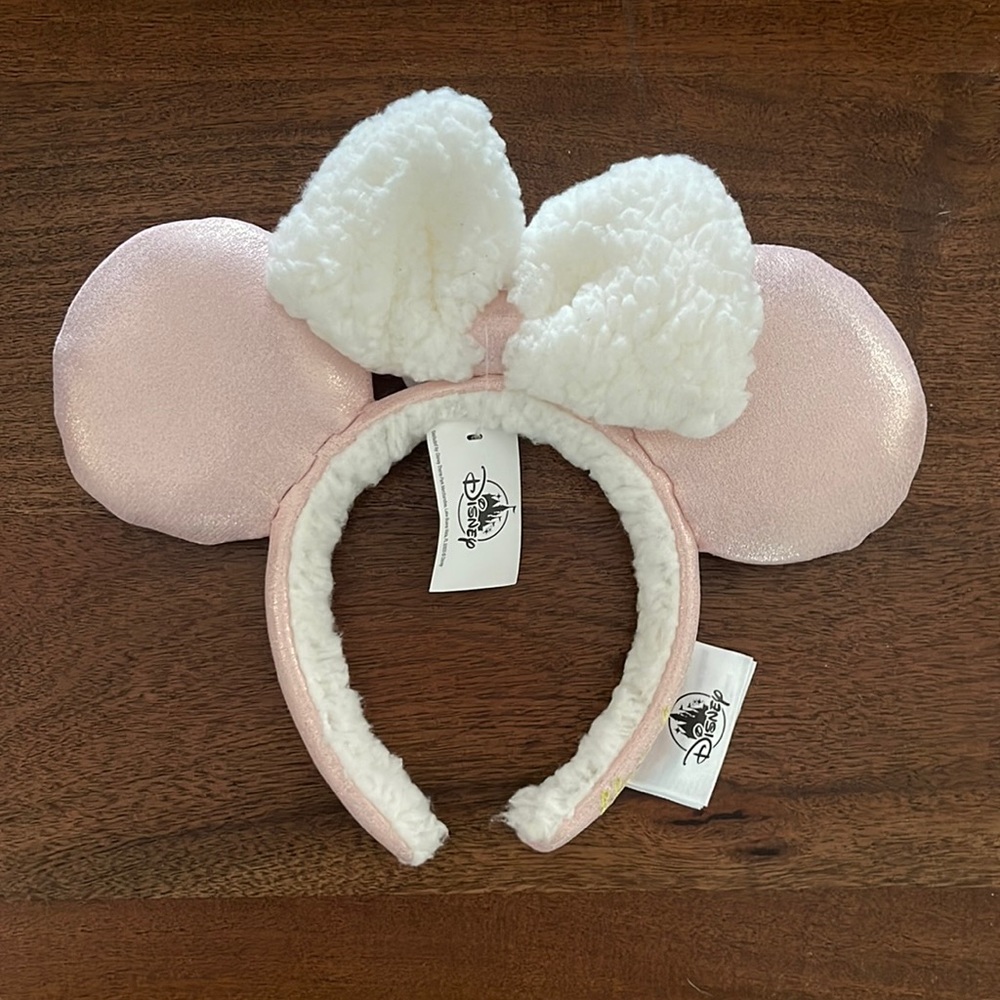 Disney Parks Pink Sherpa Stay Cozy Ears